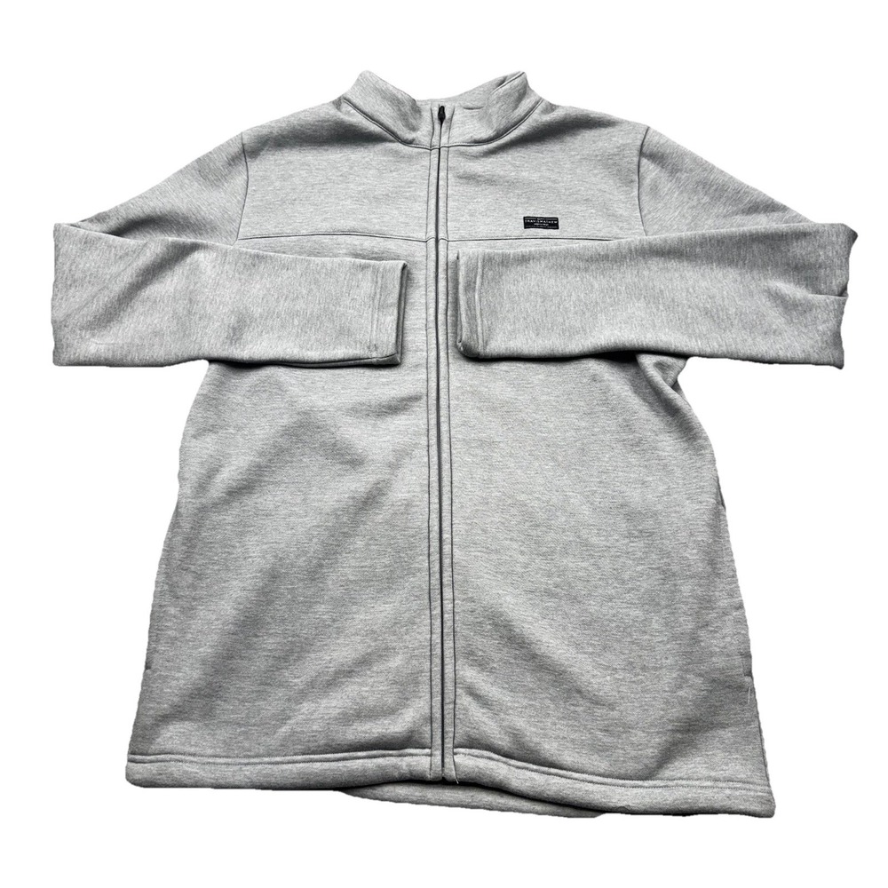 Travis Mathew Koozie‎ 2.0 Jacket Mens Medium Long Sleeve Outdoor Full Zip Gray